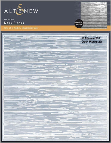 Altenew - Deck Planks 3D Embossing Folder