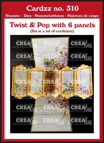 Crealies Cardzz Twist & Pop-up – Panels B