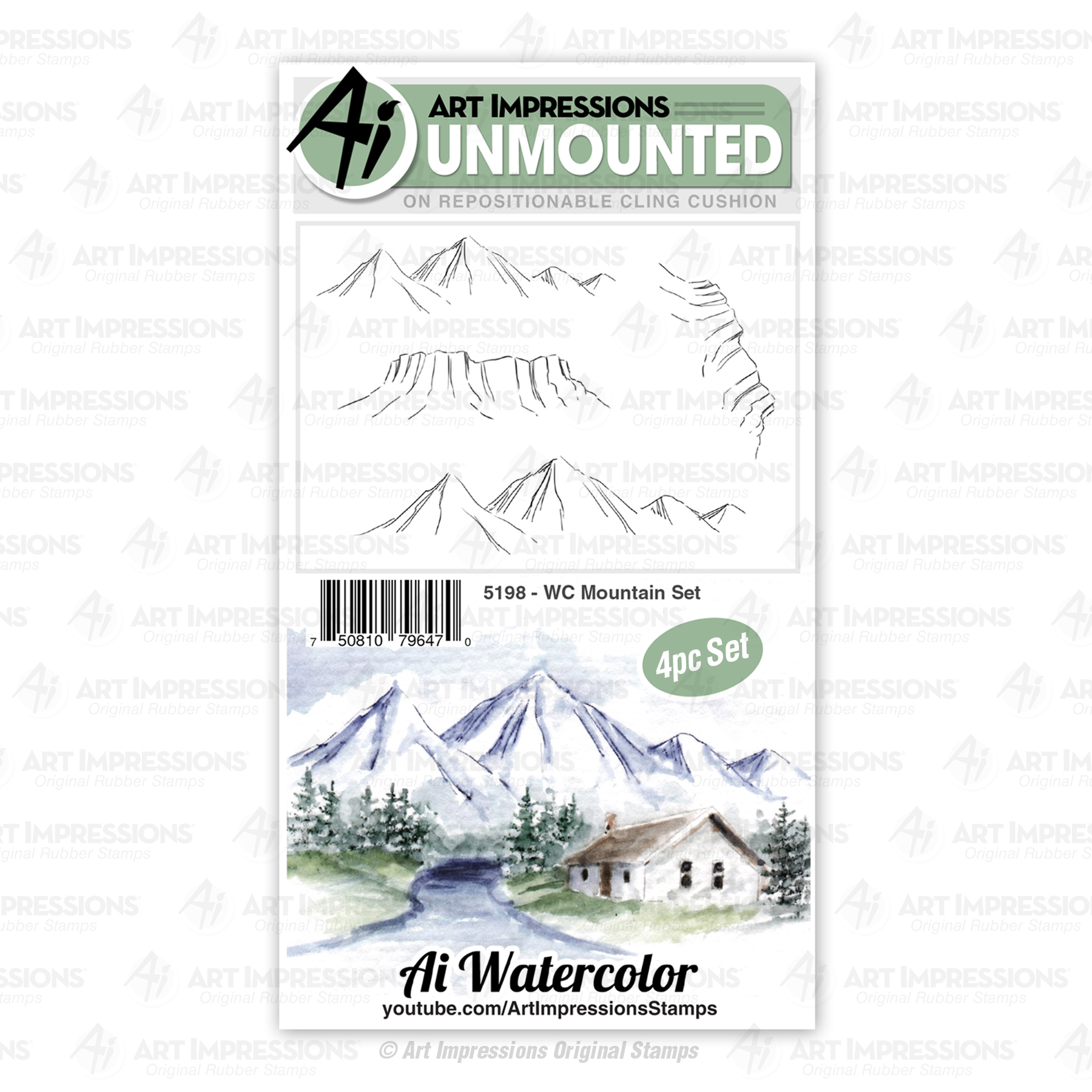 Art Impressions - WC Mountain Set