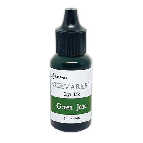 Ranger - 49 & Market Dye Ink Re-Inkers Green Jean