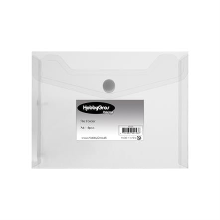 HobbyGros Storage "A6 File Folder (4pcs)" HobbyGros Storage "A6 File Folder (4pcs)"