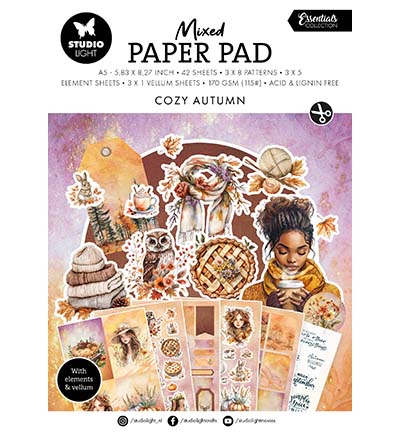 SL Mixed Paper Pad - Autumn Essentials nr. 369