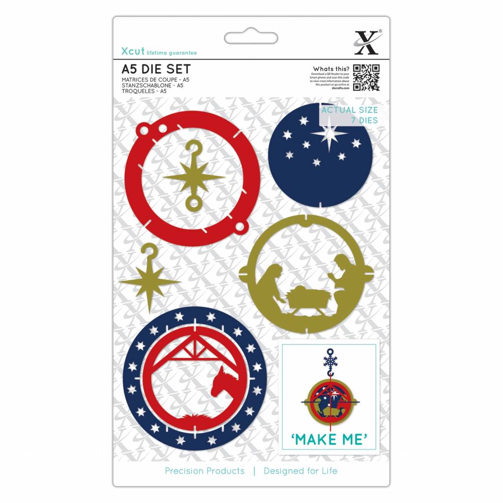xcut-a5-dies-nativity-bauble-7pcs-xcu-503967