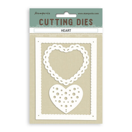 Stamperia - Heart A6 Cutting Dies Stamperia - Heart A6 Cutting Dies
