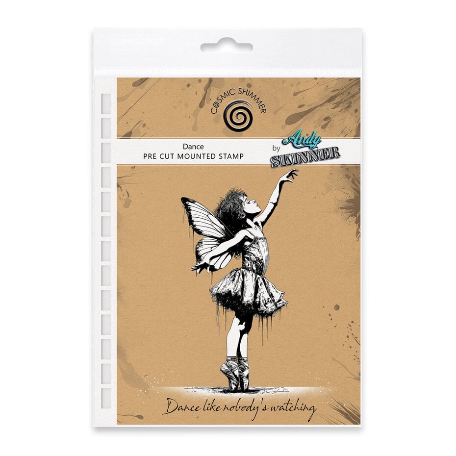 Katy Sue Designs - Andy Skinner Pre Cut Rubber Stamp Dance