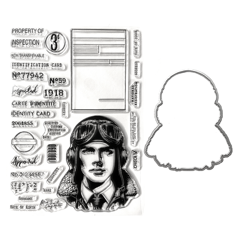 Elizabeth Craft Designs  - Once in a Lifetime Stamp & Die Set The Property of