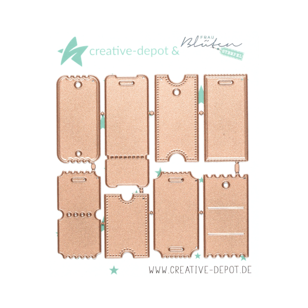 Creative Depot - Die - Label Tickets 