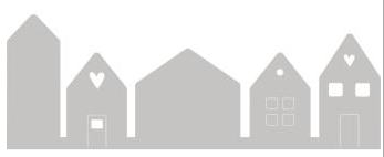 Stanzschablone Häuserreihe   Stanzschablone Häuserreihe