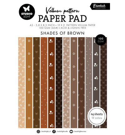 Studio Light - Spring brown print Essentials nr. 451