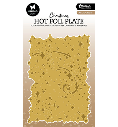 StudioLight - Hot Foil Plate Magical night Essentials nr.01