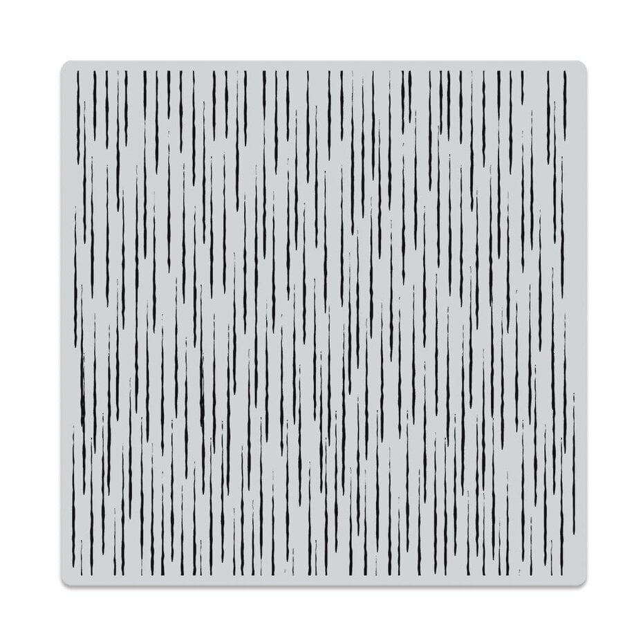 Hero Arts - From The Vault Spring Cling Rubber Stamp Rain Texture Bold Prints