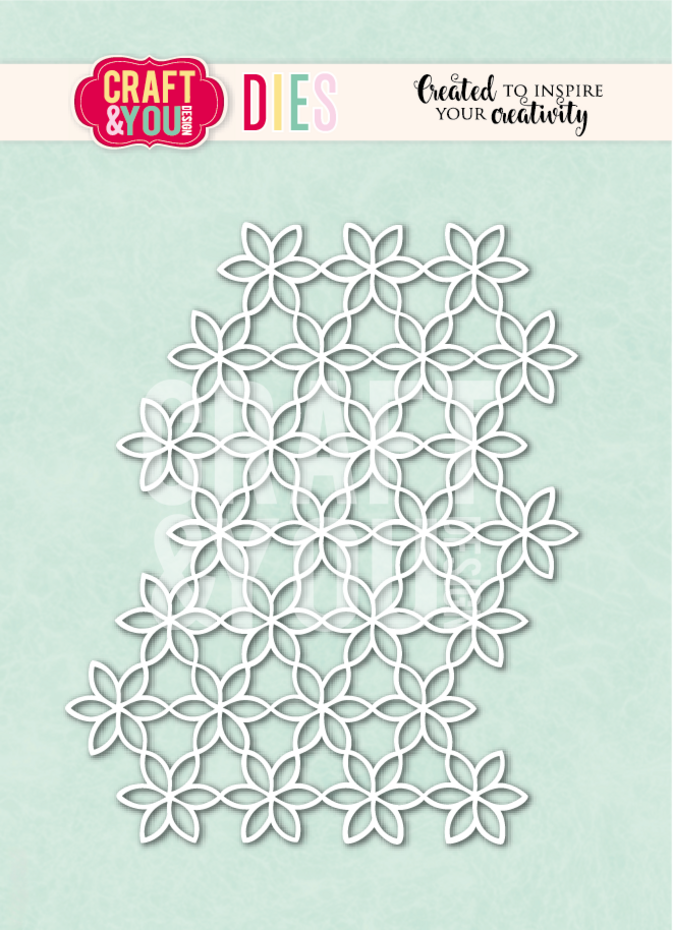 Craft & You Design - Flower Background Dies