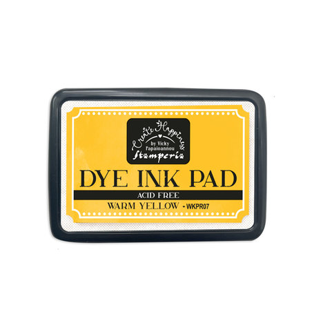 stamperia-create-happiness-dye-ink-pad-warm-yellow stamperia-create-happiness-dye-ink-pad-warm-yellow
