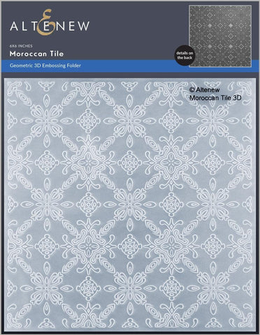 Altenew - Moroccan Tile Embossing Folder