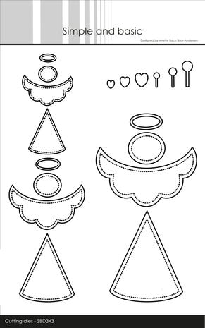 Simple and Basic - Angels Cutting Dies