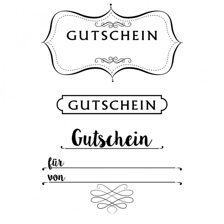 Gutschein Gutschein