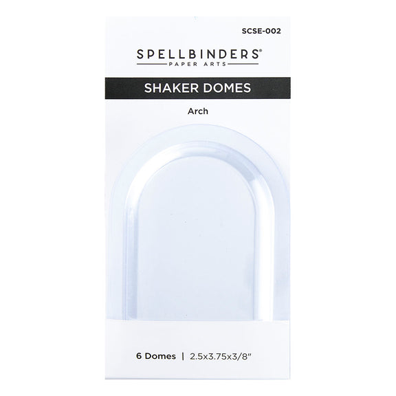 Spellbinders -  Arch Shaker Dome - 6 Pack  Spellbinders -  Arch Shaker Dome - 6 Pack