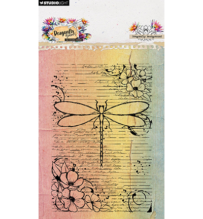 Studio Light - Schmetterlinge, Insekten - Dragonfly background Dragonfly Dreams nr. 907