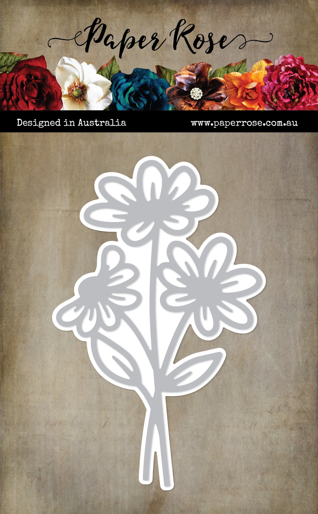 Paper Rose - Daisy Bouquet Metal Cutting Die