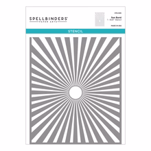 Spellbinders-Sun Burst Liberty Collection-Stencil