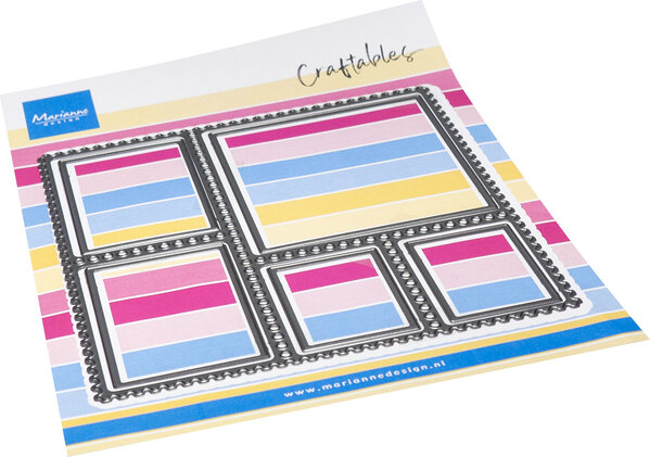Mairanne Design - Craftables Layout Stamp Square 