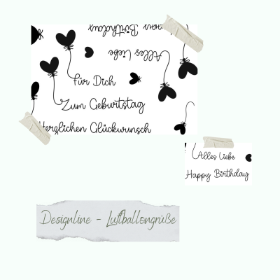 Creative Depot -  Stempelset - Designline - Luftballongrüße  Creative Depot -  Stempelset - Designline - Luftballongrüße