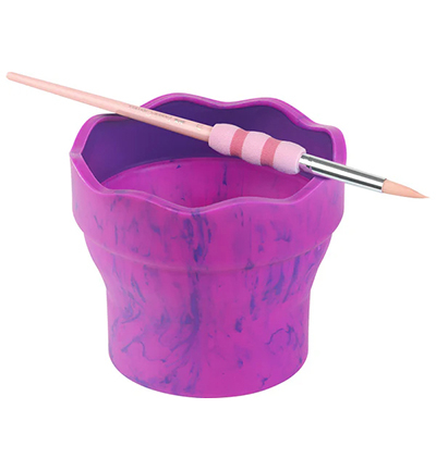 Wasserbecher Pink marble