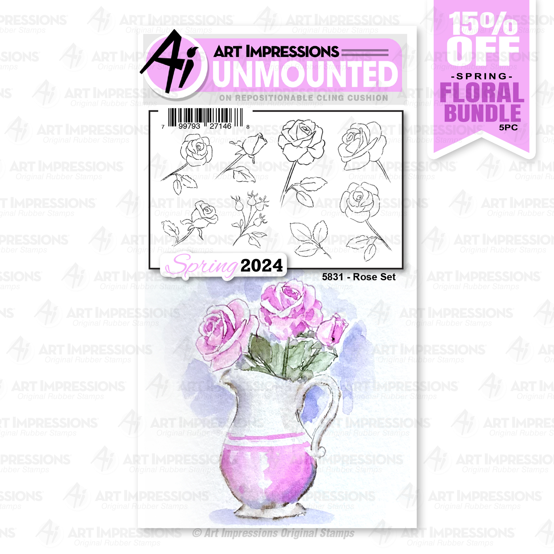 Art Impressions - Rose Set