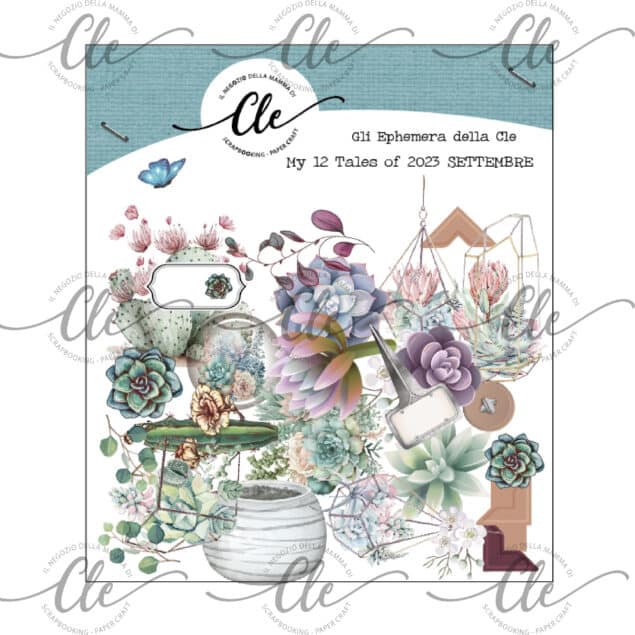 Cle - EMBELLISHMENTS- EPHEMERA – MY 12 TALES OF 2023- SEPTEMBER – EPHEMERA