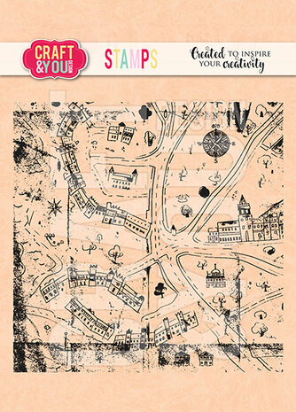 Craft & You Design - Old Town Map Stamps