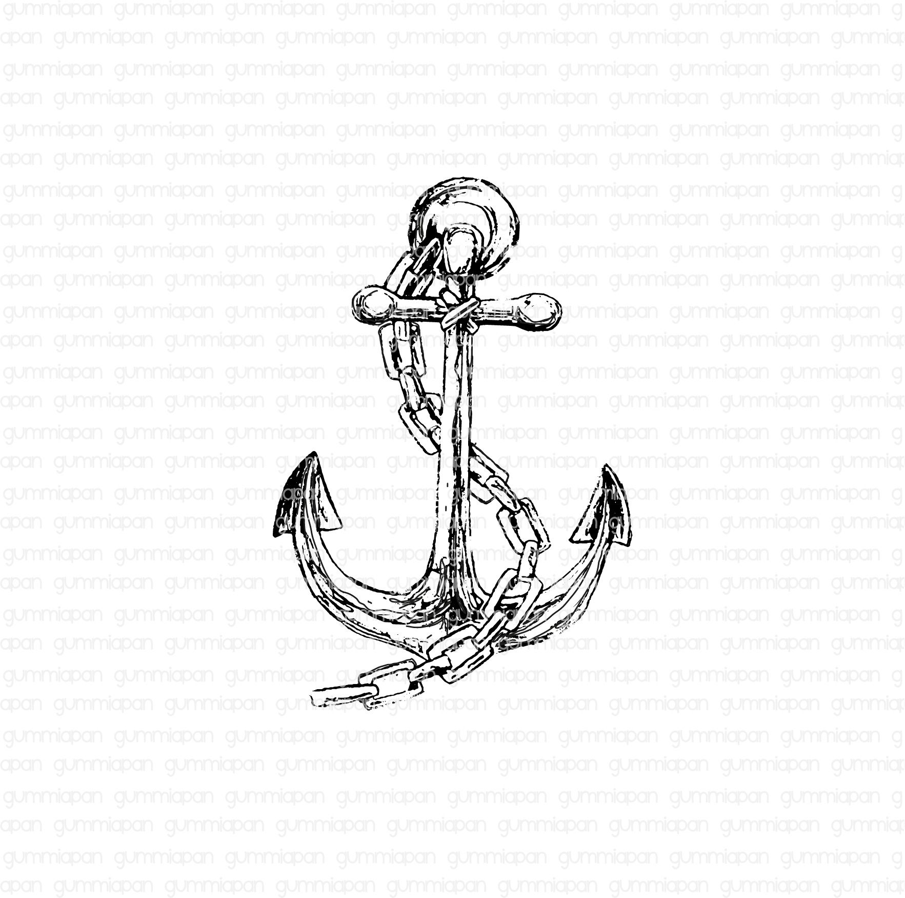 Gummiapan - Anchor