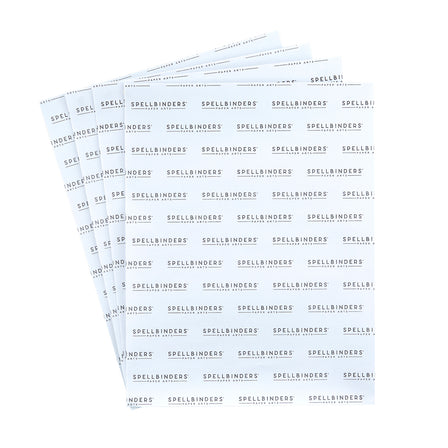 Spellbinders - White Liner Sheets - 8.5" x 11" - 4 Pack 