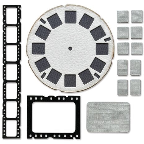 Sizzix Tim Holtz - Thinlits Die by Tim Holtz Vault Picture Show (15pcs)