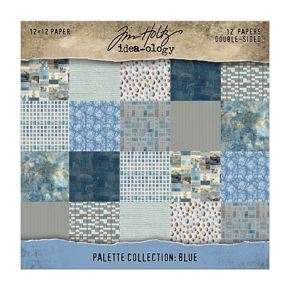 Idea-ology - Palette Collection 12x12 Inch Blue