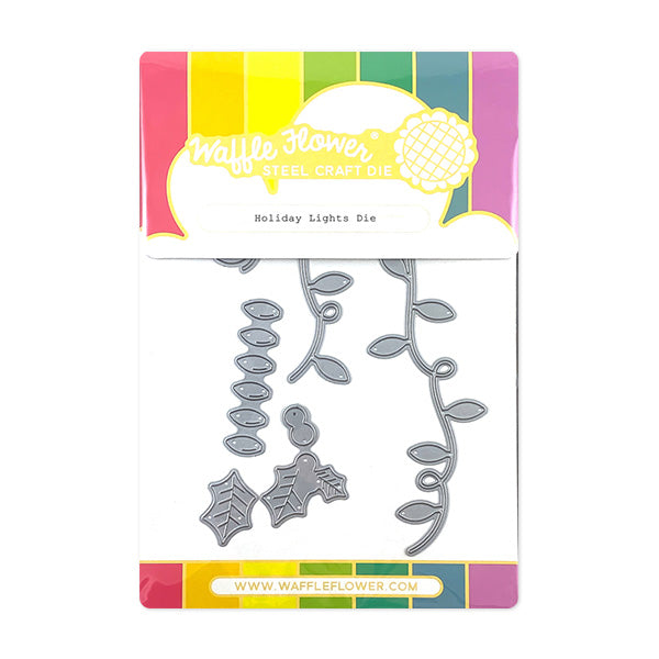 Waffle Flower - Holiday Lights Die