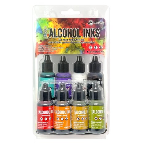 Ranger • Tim Holtz Alcohol Ink - Kit Spectrum Classic (8x0.5 fl oz) 