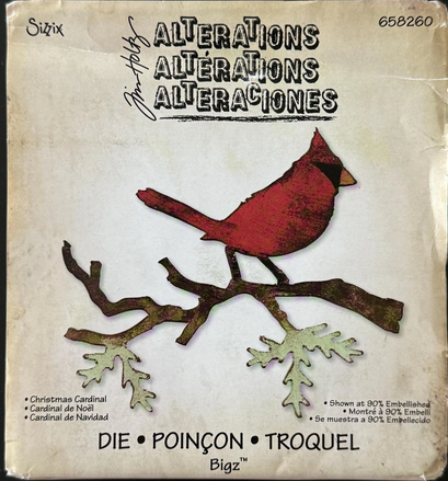 Sizzix Bigz - Die Christmas Cardinal