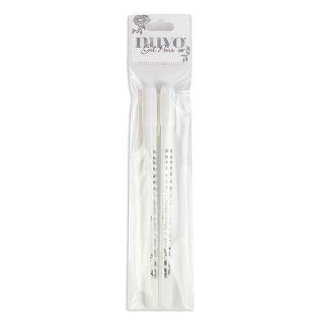 Nuvo - White Gel Pens (2pcs) Nuvo - White Gel Pens (2pcs)