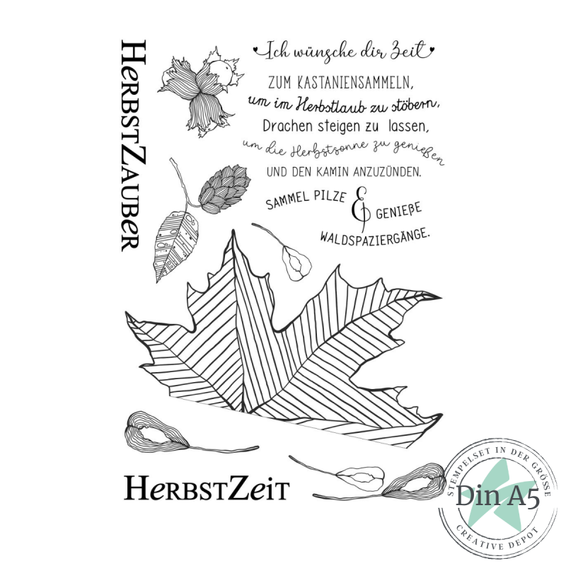 Creative Depot -  Stempelset - Herbstzauber 