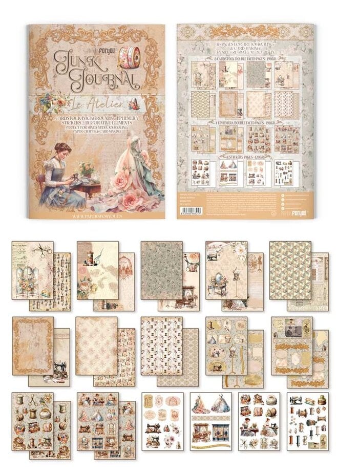 Papers For You - L'Atelier A4 Junk Journal