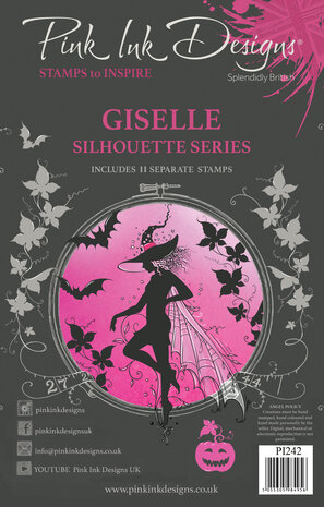 Pink Ink Designs - Giselle A5 Clear Stamps Pink Ink Designs - Giselle A5 Clear Stamps