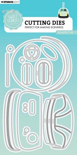 Studio Light Cutting Die Bumper Car Sweet Stories nr.799