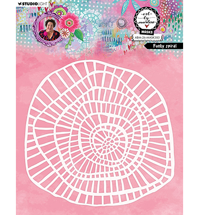 Studio Light - Kreise - Funky spiral Art by Marlene nr. 383