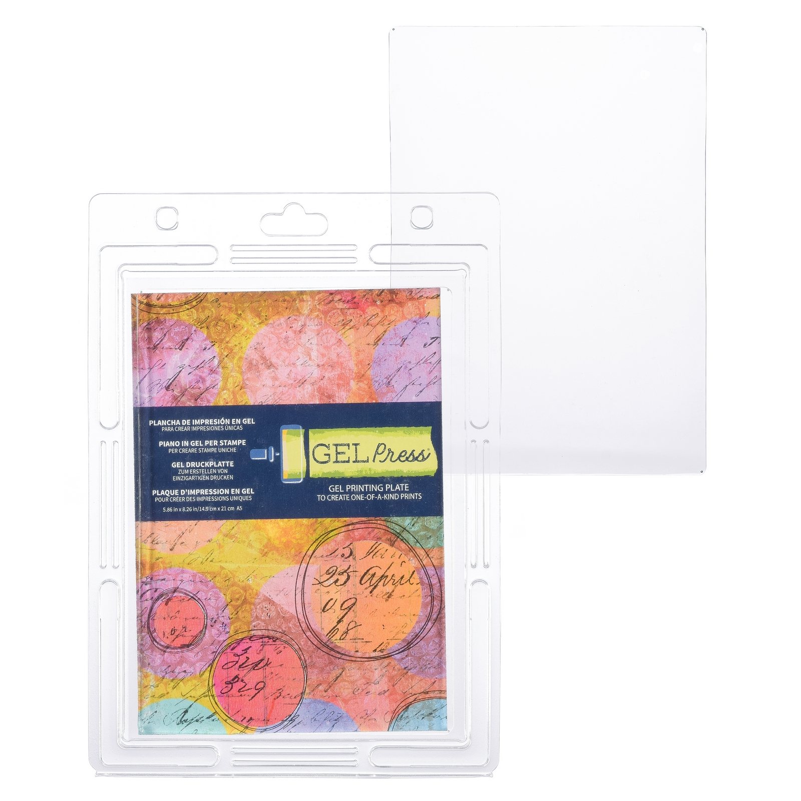 Gel Press • Gel Druckplatte A5 Gel Press • Gel Druckplatte A5