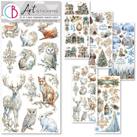 Ciao Bella - Winterling Transparent Adhesive Sheets