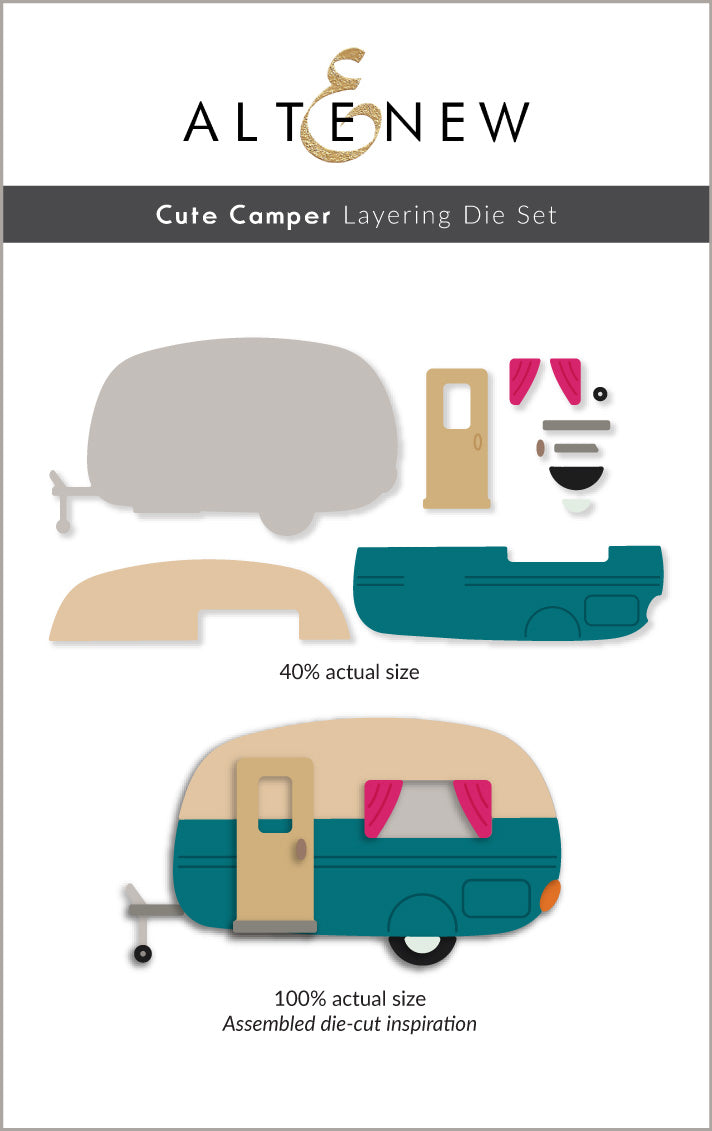 Altenew - Cute Camper Layering Die Set 