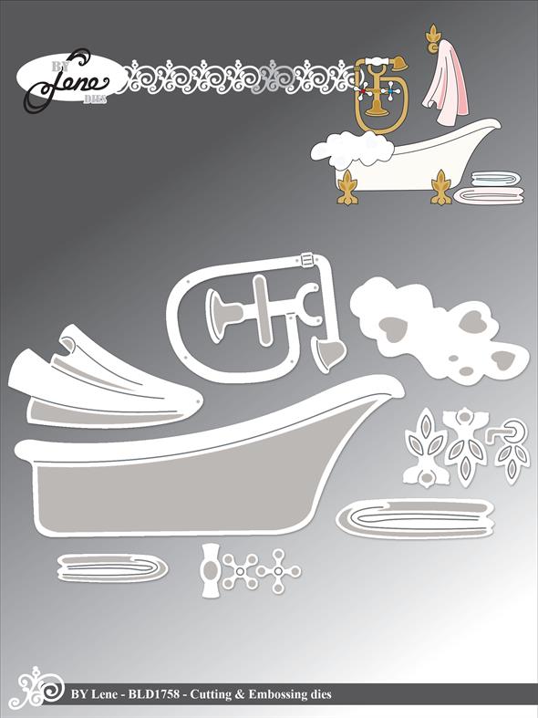 By Lene - Dies "Bathtub"