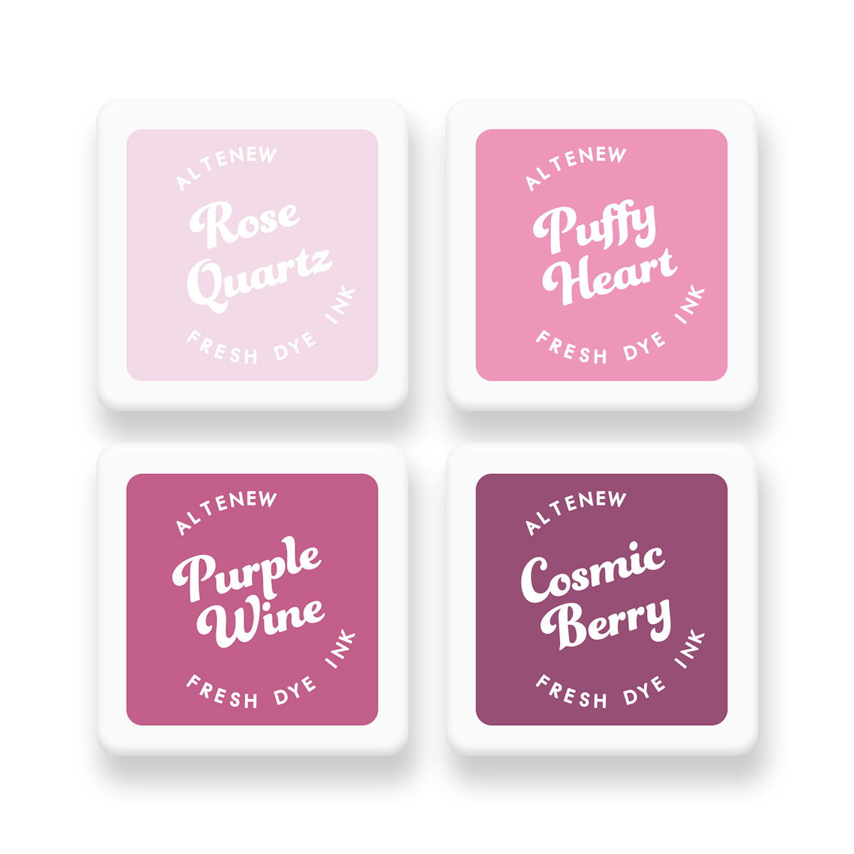 Altenew - Rose Petal Fresh Dye Ink Mini Cube Set