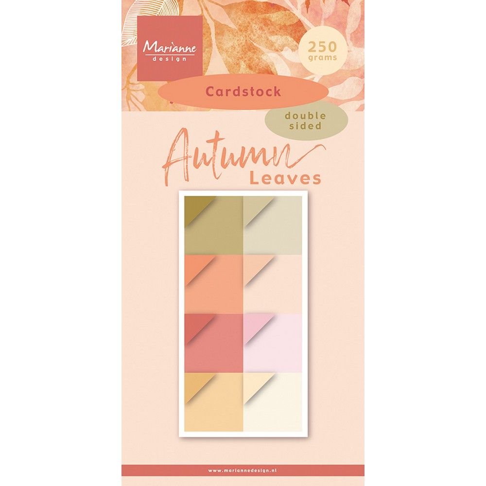 Marianne Design • Paper Pad Autumn Leaves Cardstock
