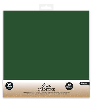 Studio Light - Paper set Christmas Green Consumables nr. 61